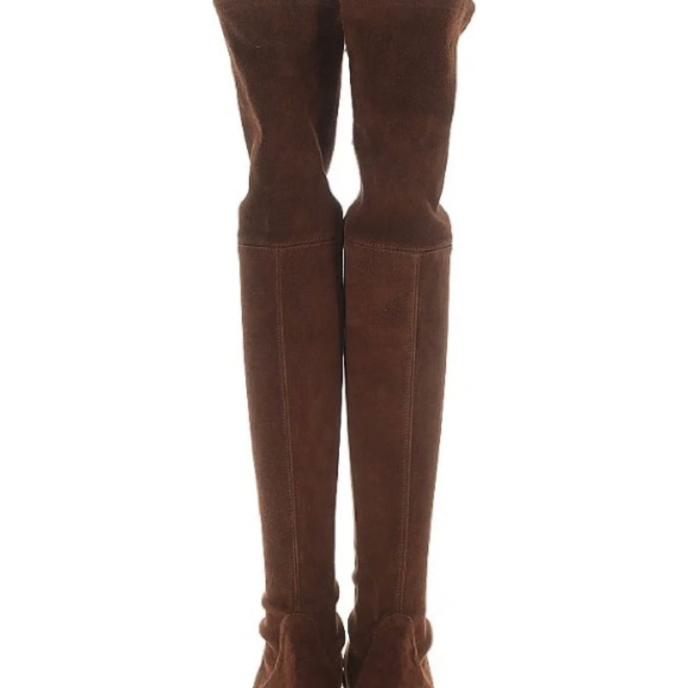 Stuart Weitzman Brown Over-the-Knee Boots